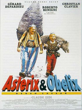 Poster der Asterix & Obelix gegen Caesar