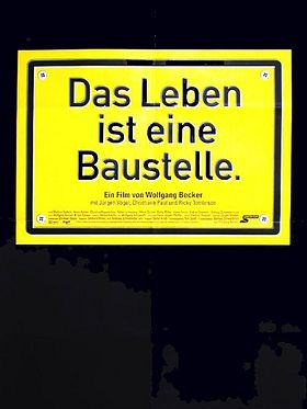 Poster der Das Leben ist eine Baustelle