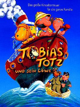 Poster der Tobias Totz und sein Löwe