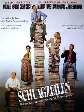 Poster der Schlagzeilen
