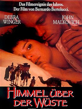 Poster der Himmel über der Wüste