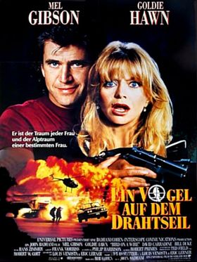 Poster der Ein Vogel auf dem Drahtseil