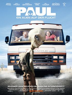 Poster der Paul - Ein Alien auf der Flucht