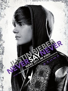 Poster der Justin Bieber 3D: Never Say Never