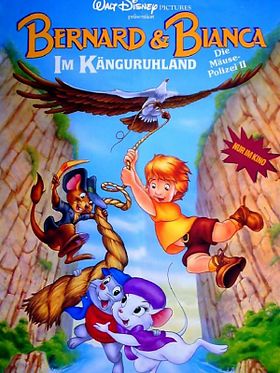 Poster der Bernard und Bianca im Känguruhland