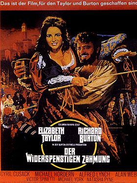 Poster der Der Widerspenstigen Zähmung