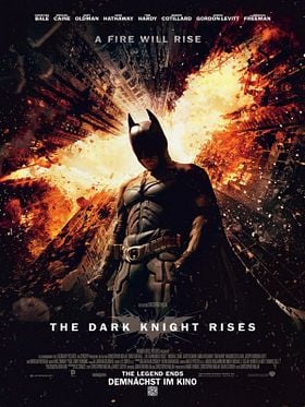 Poster der The Dark Knight Rises