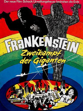 Poster der Frankenstein - Zweikampf der Giganten