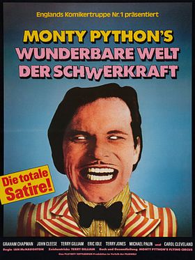 Poster der Monty Pythons wunderbare Welt der Schwerkraft