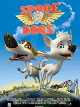 Poster der Space Dogs 3D