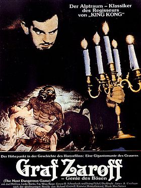 Poster der Graf Zaroff - Genie des Bösen