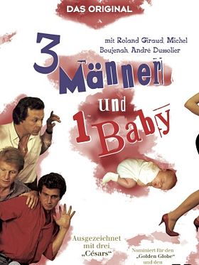 Poster der Drei Männer und ein Baby