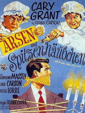 Poster der Arsen und Spitzenhäubchen