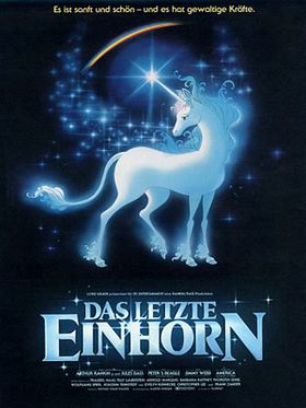 Poster der Das letzte Einhorn