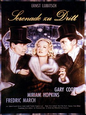 Poster der Serenade zu dritt