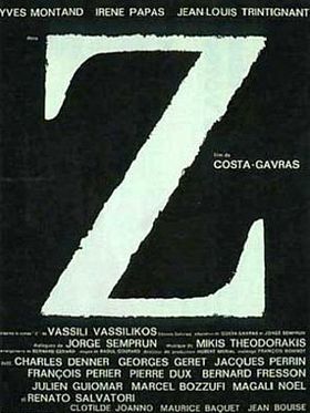 Poster der Z - Anatomie eines politischen Mordes