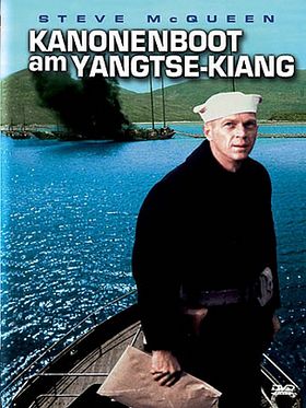 Poster der Kanonenboot am Yangtse-Kiang