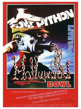 Poster der Monty Python live at the Hollywood Bowl