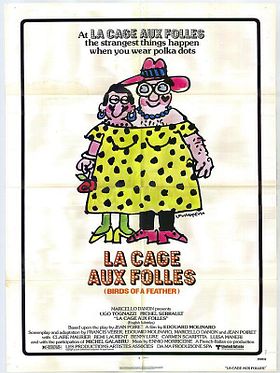 Poster der Ein Käfig voller Narren