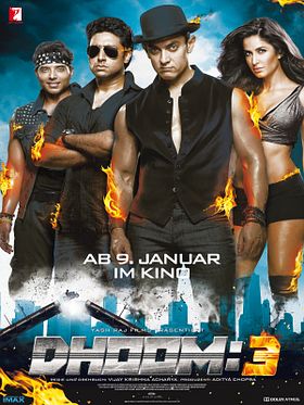 Poster der Dhoom 3