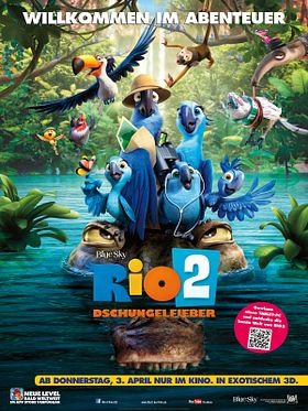 Poster der Rio 2 - Dschungelfieber