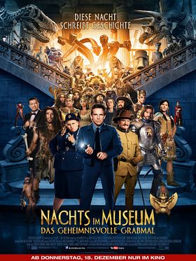 Poster der Nachts im Museum 3: Das geheimnisvolle Grabmal