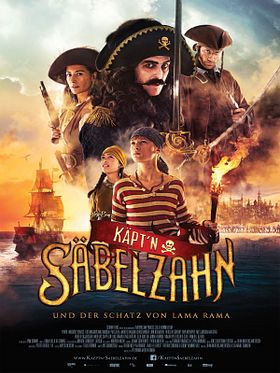 Poster der Käpt'n Säbelzahn und der Schatz von Lama Rama