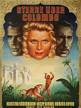 Poster der Sterne über Colombo