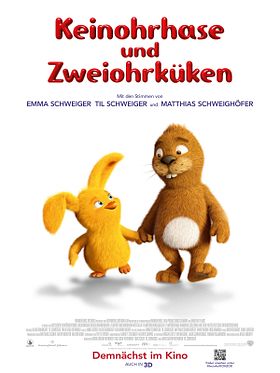 Poster der Keinohrhase und Zweiohrküken
