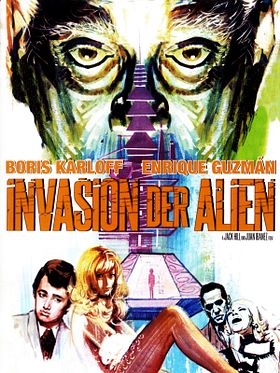 Poster der Invasion der Aliens