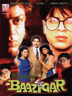 Poster der Baazigar: Betrogene Liebe