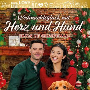Bilder Weihnachtsglück mit Herz und Hund