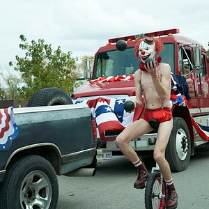 Bilder Clown In A Cornfield