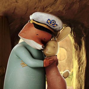 Bilder Fuchs und Hase retten den Wald