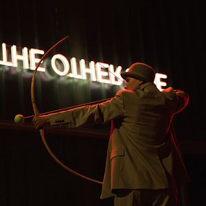 Bilder Lipstick On The Glass