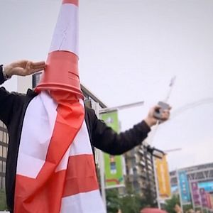 Bilder Das Euro-Finale: Angriff auf Wembley