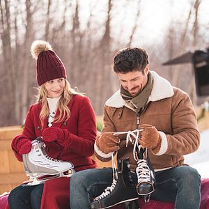 Bilder Liebe im Schneesturm