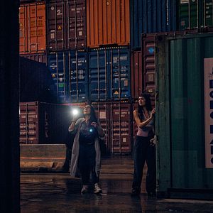 Bilder Die Unbekannte vom Hafen