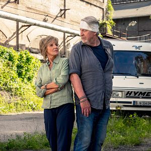 Bilder Petra geht baden