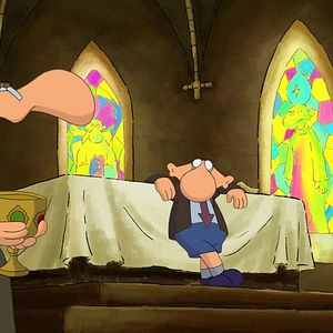 Bilder Das kleine Arschloch und der alte Sack