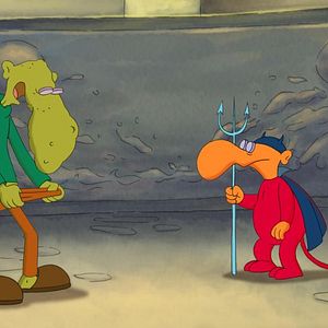 Bilder Das kleine Arschloch und der alte Sack