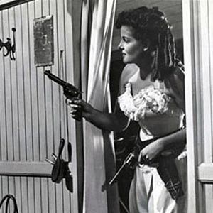 Bilder Sein Engel mit den 2 Pistolen