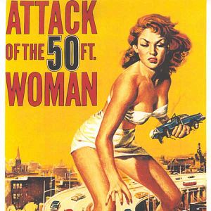 Bilder Angriff der 20 Meter Frau