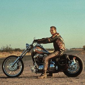 Bilder Harley Davidson und der Marlboro-Mann