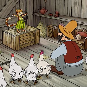 Bilder Kuddelmuddel bei Pettersson & Findus