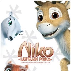 Bilder Niko - Ein Rentier hebt ab