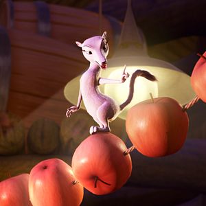 Bilder Niko - Ein Rentier hebt ab