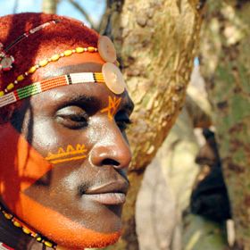 Bilder Die weiße Massai