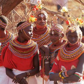 Bilder Die weiße Massai