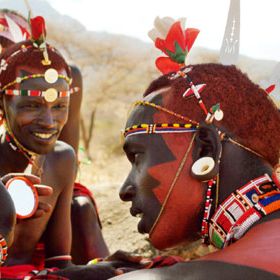 Bilder Die weiße Massai